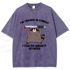 Unisex Coping With Anxiety Washed T-Shirt