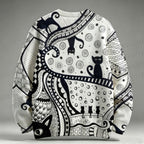 The Black Cat's Dream Raglan Sweater