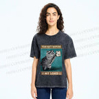 Unisex Your Butt Napkins My Lord Printed Washed Tee