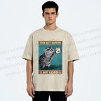 Unisex Your Butt Napkins My Lord Printed Washed Tee