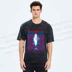 Unisex Kishu Hon Maguro Printed Washed Tee