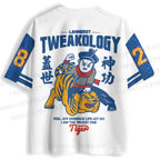 Fierce Tiger Printed Jersey Shirts