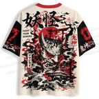 Oni Mask Samurai Jersey Shirts