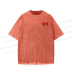 Unisex Tokyo Station Printed Washed Tee