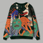 Japanese Monster Ugly Cardigan Sweater