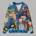 Japanese Monster Ugly Cardigan Sweater