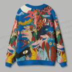 Japanese Monster Ugly Cardigan Sweater