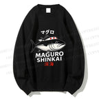 Unisex Deep Sea Tuna Printed Sweatshirt