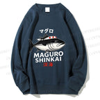Unisex Deep Sea Tuna Printed Sweatshirt