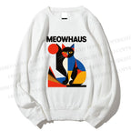 Unisex Meowhaus Printed Sweatshirt