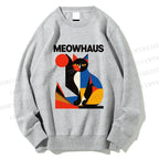 Unisex Meowhaus Printed Sweatshirt