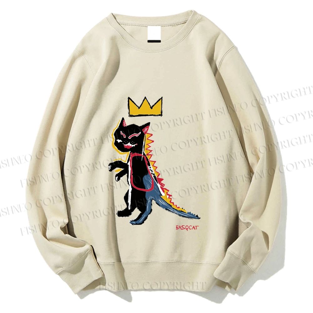 Unisex Basqcat Printed Sweatshirt