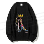 Unisex Basqcat Printed Sweatshirt