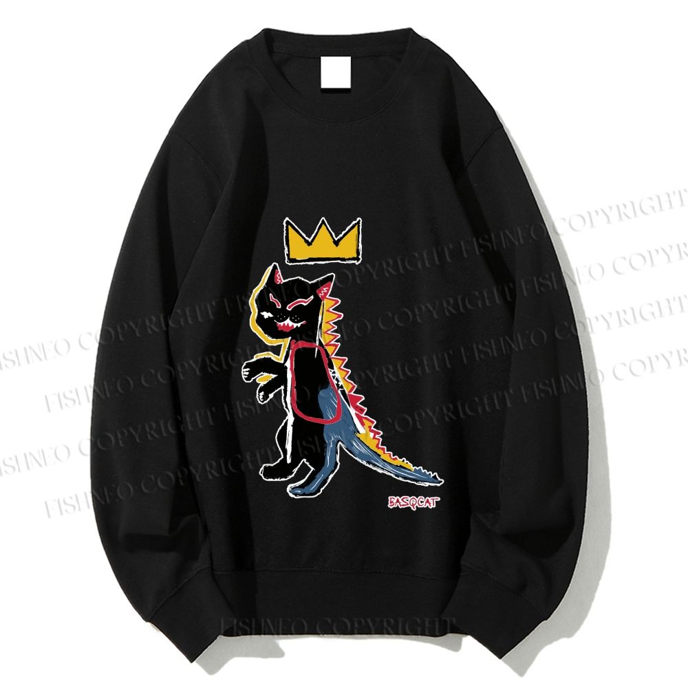 Unisex Basqcat Printed Sweatshirt