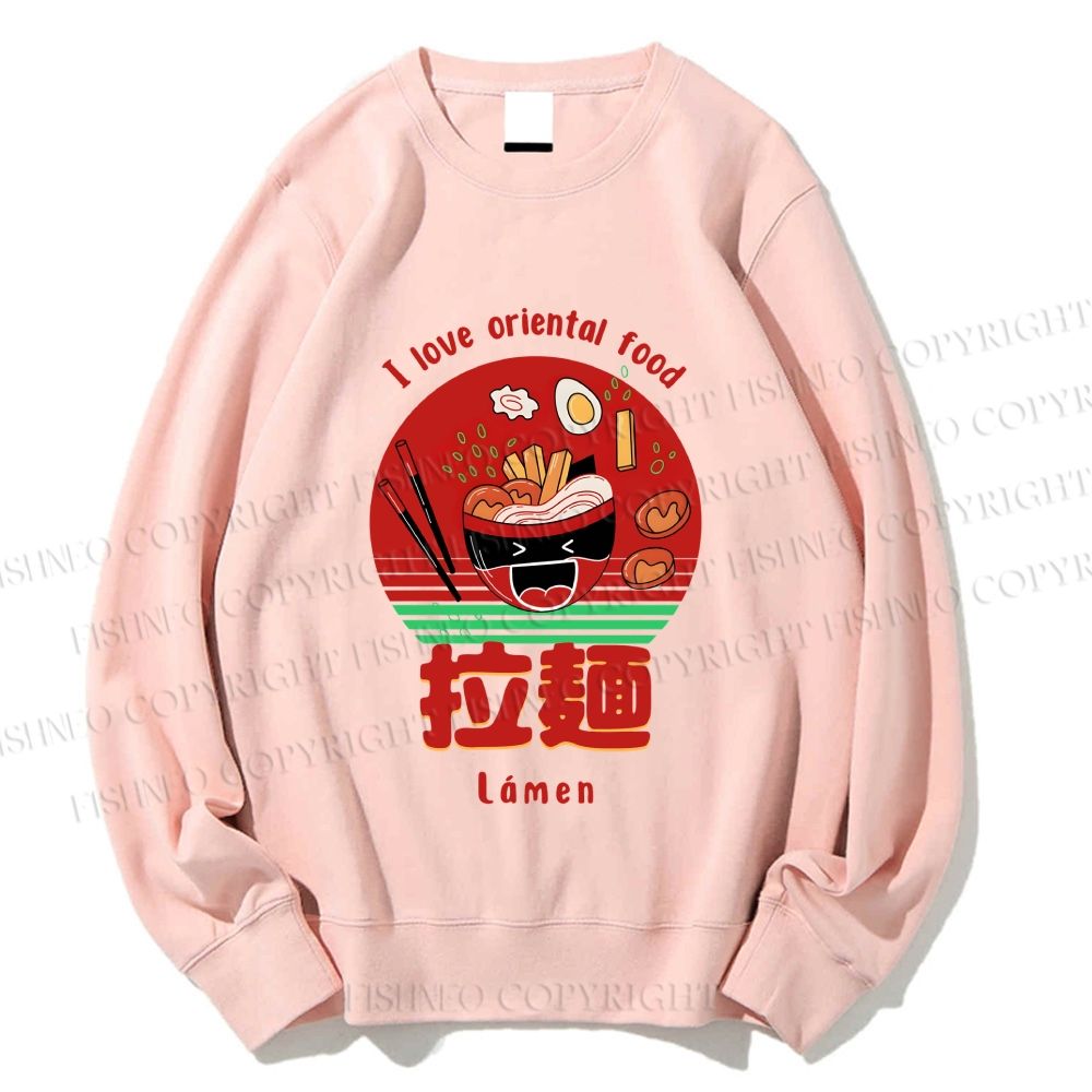 Unisex Ramen Printed Sweatshirt