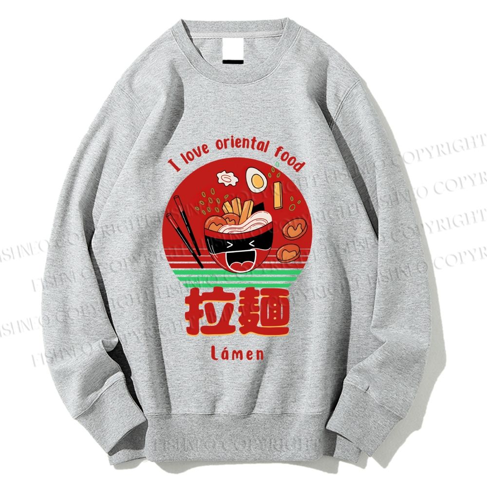Unisex Ramen Printed Sweatshirt