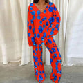 Floral Loungewear Set For Women