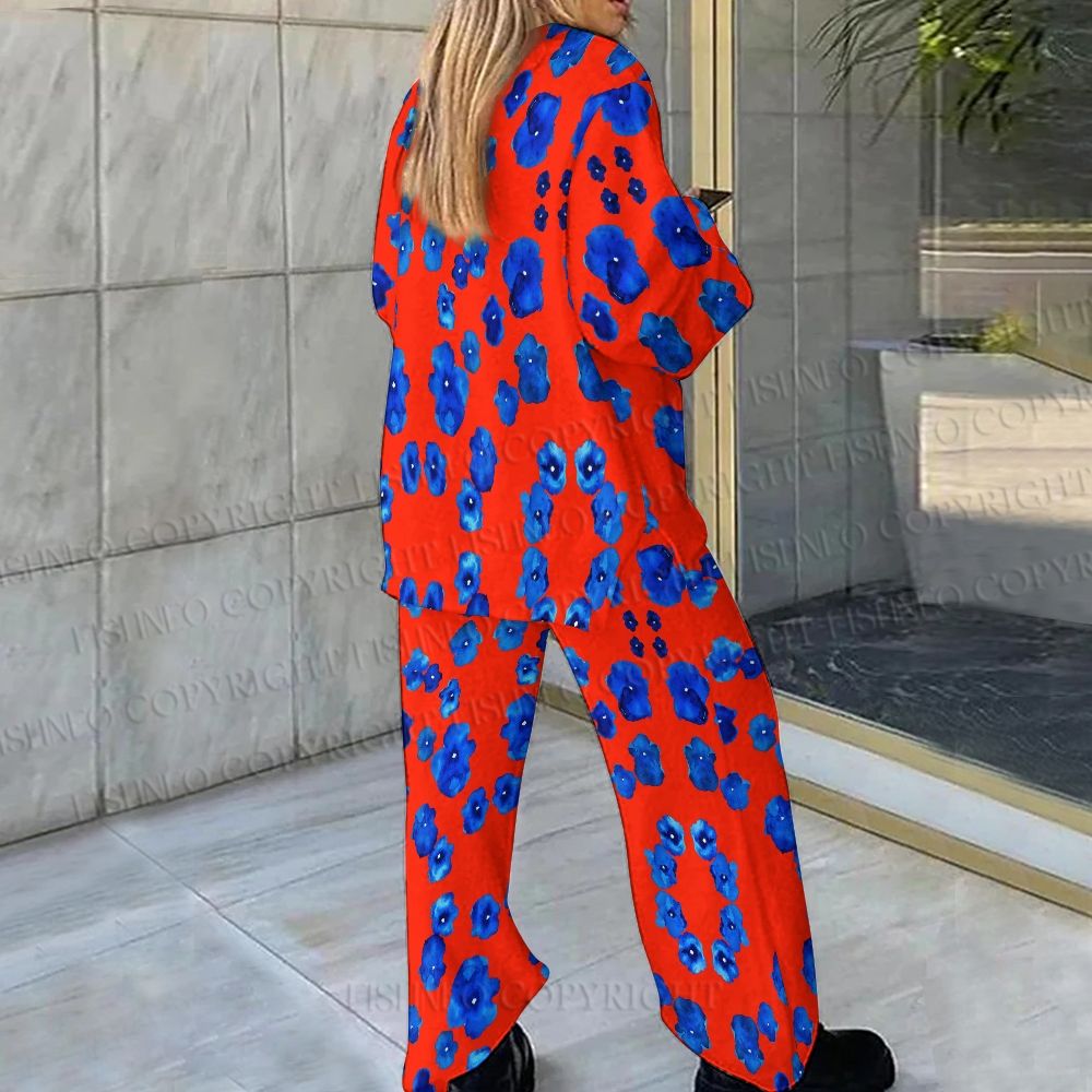 Floral Loungewear Set For Women