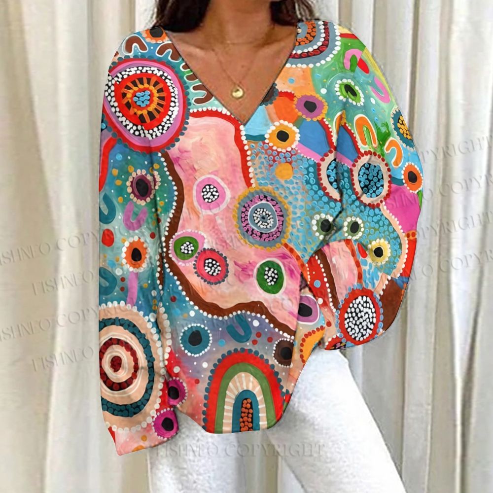 Yayoi Kusama Art Graffiti Loungewear Set For Women