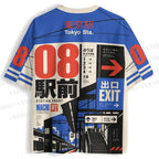 Tokyo Station Printed Jersey Shirts