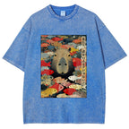 Unisex Am I Too Lovable?  Washed T-Shirt