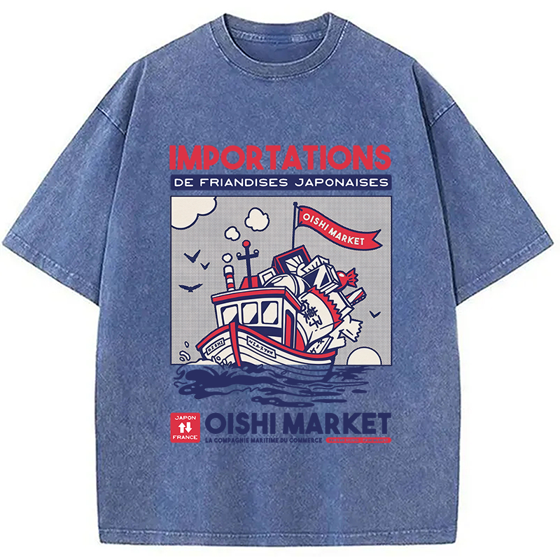 Importations De Friandises Japanese Washed T-Shirt