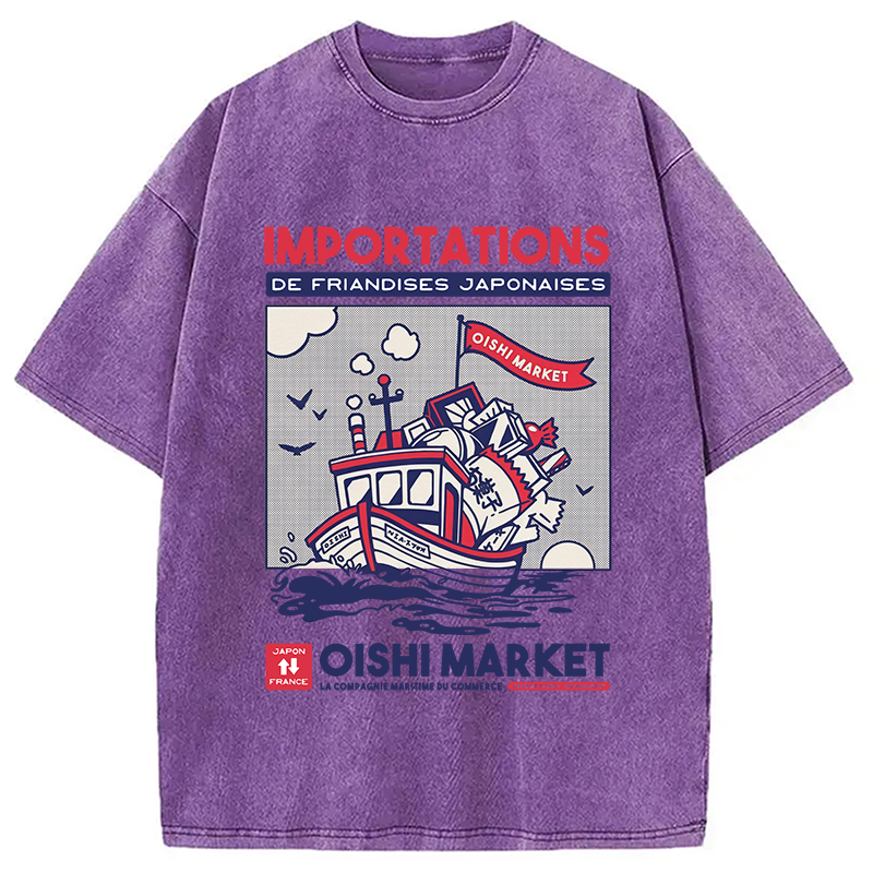 Importations De Friandises Japanese Washed T-Shirt
