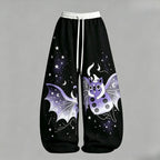Starry Bat Top & Elasticated Trousers Two-Piece Set