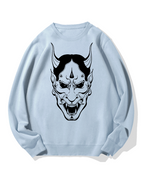 Japanese Demon Cotton Sweatshirt