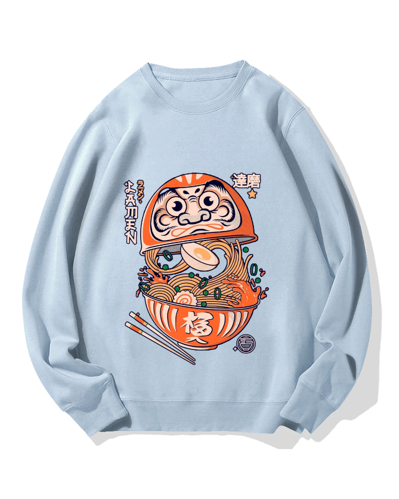 Daruma Ramen Cotton Sweatshirt