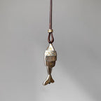 Deconstructed Fish Necklace
