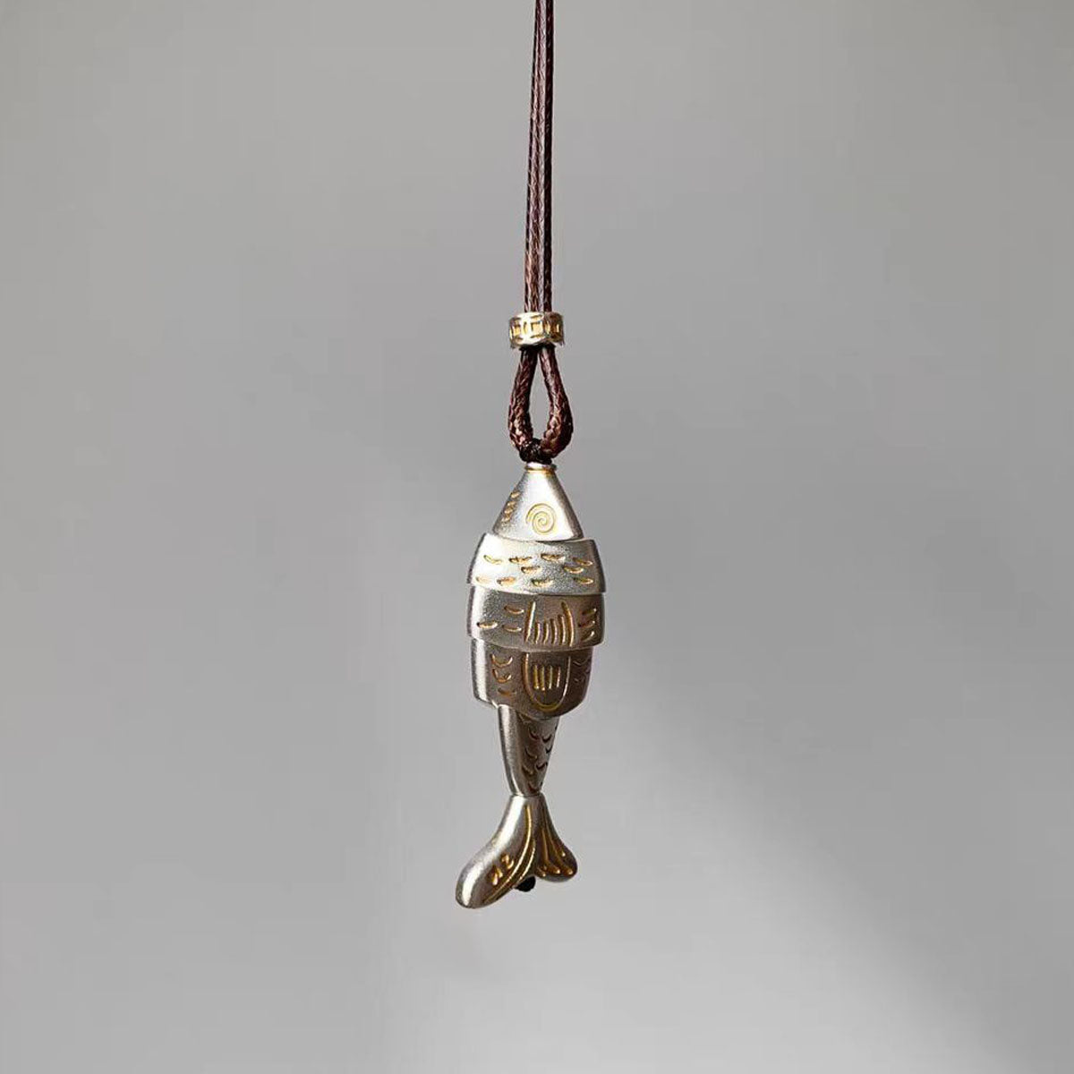 Deconstructed Fish Necklace