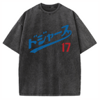 LA Baseball 17 Vintage Washed T-shirt