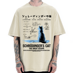 Schrodinger's cat escape plan Vintage Washed T-shirt