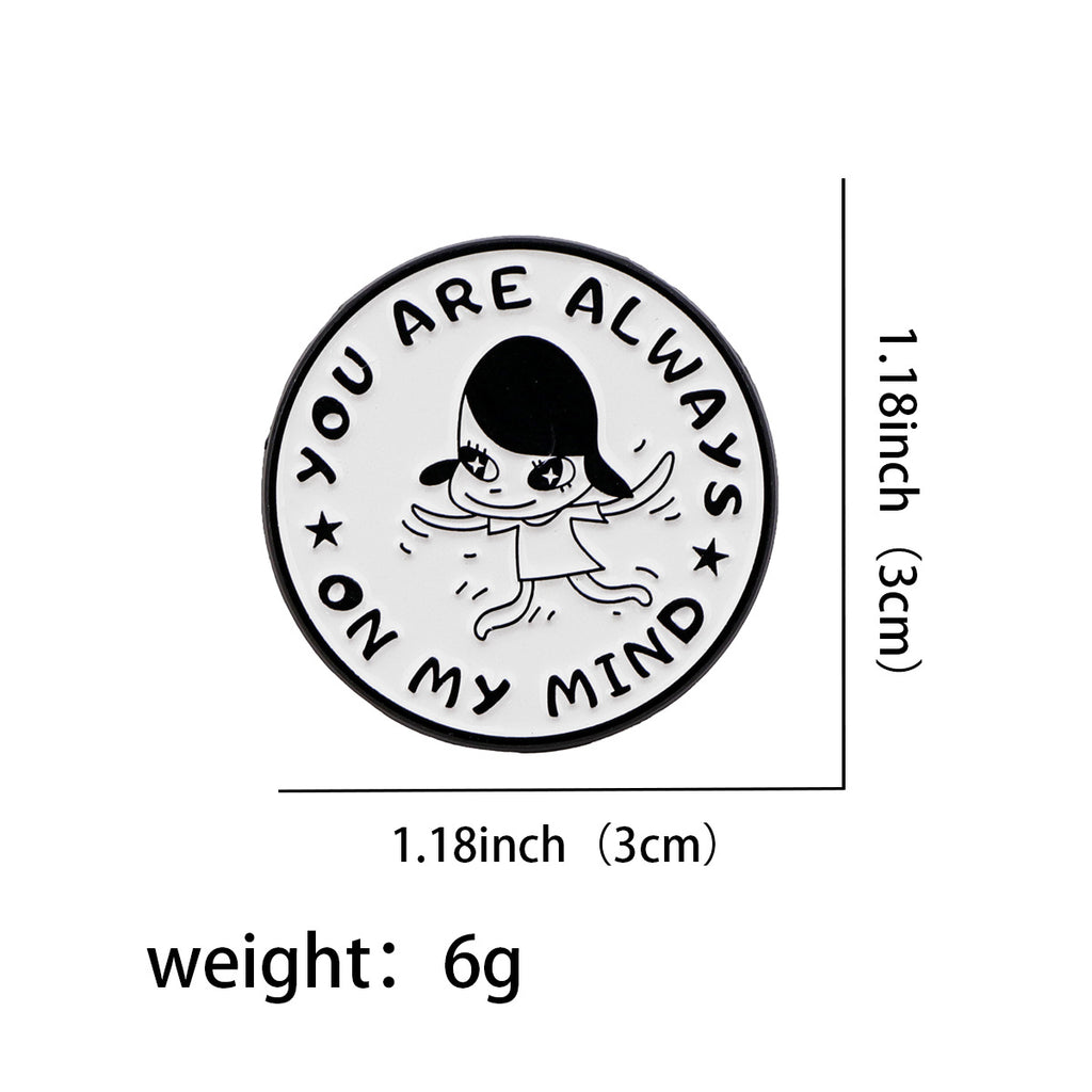 Yoshitomo Nara Alloy Pin