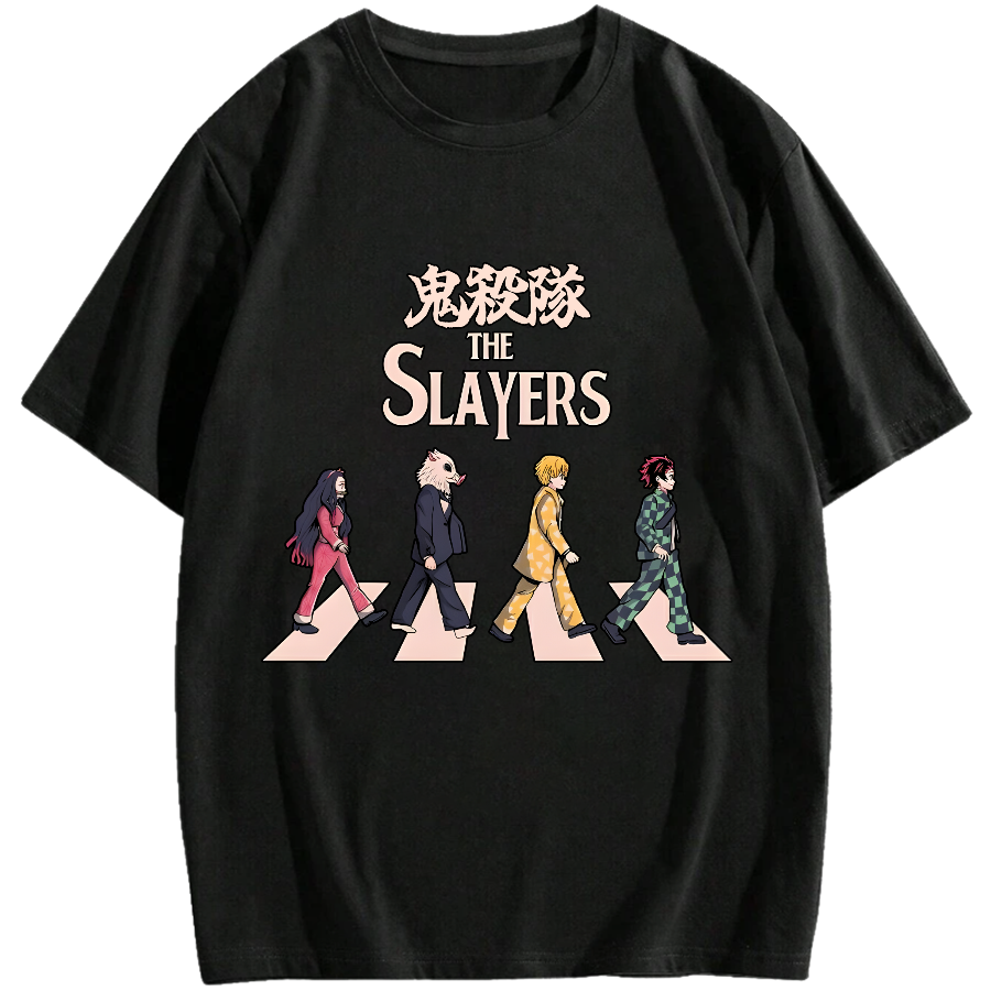 The Slayers Japanese Anime Kimetsu no Yaiba Cotton casual T-shirt