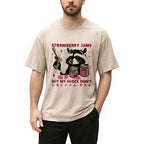 Strawberry Jams Glock Funny Raccoon Washed T-Shirt