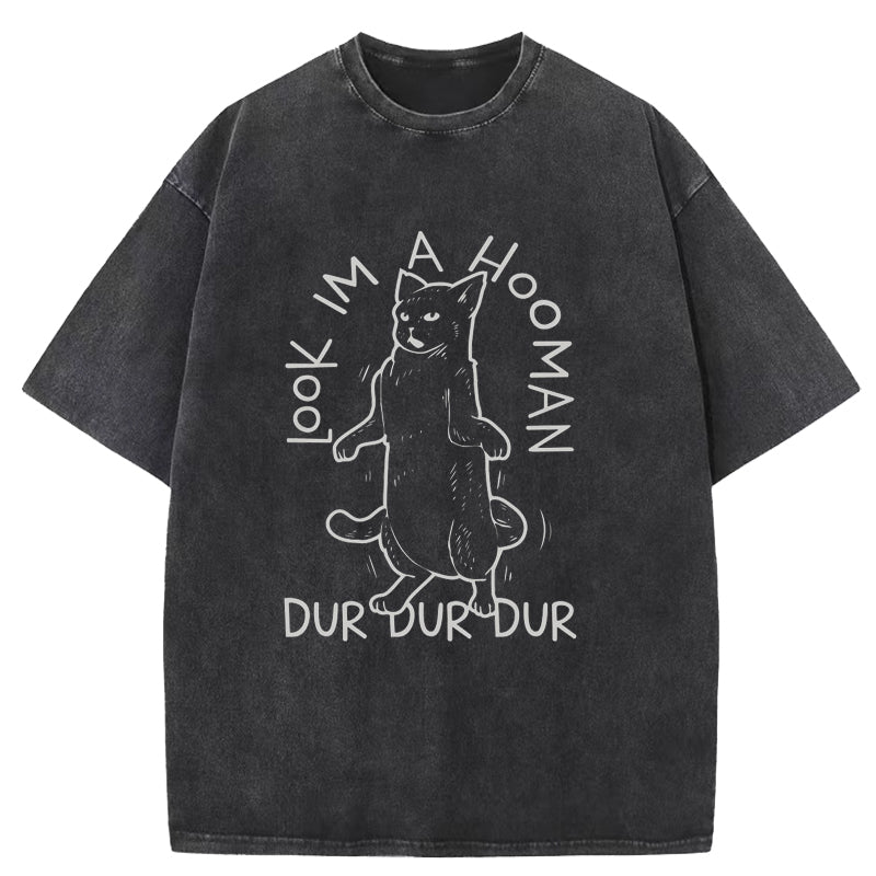 Look l'm A Hooman Washed T-Shirt