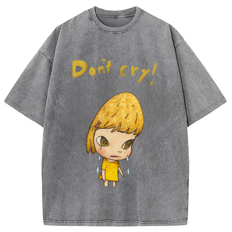 Don't Cry Girl Washed T-Shirt