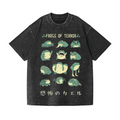 Frog Vintage Wash Japanese Design T-Shirt