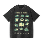 Frog Vintage Wash Japanese Design T-Shirt