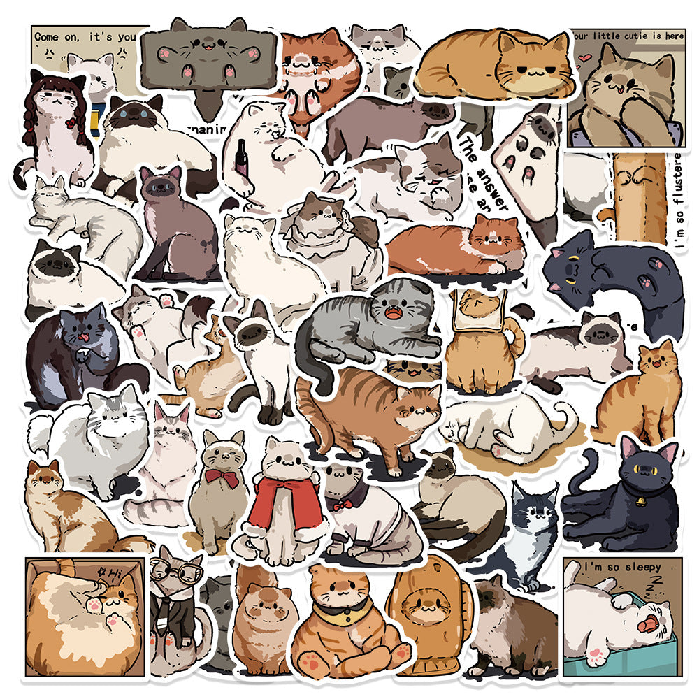 50 Meet The Kittens Stickers