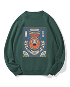 Ramen Temple Cotton Sweatshirt