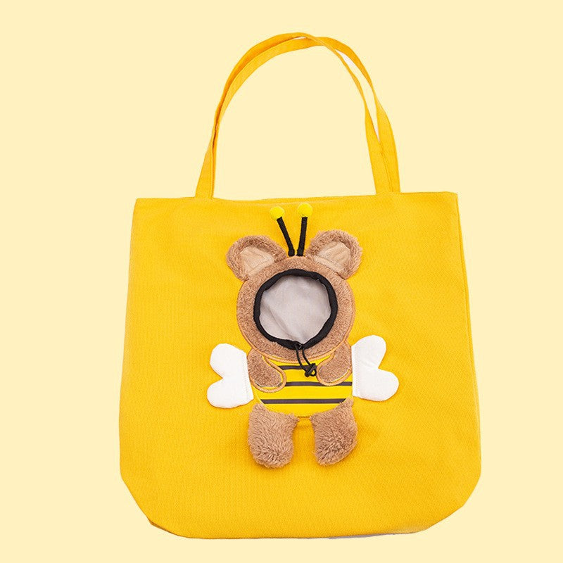 Cute Crossbody Pet Bag: Perfect for Cats & Small Dogs