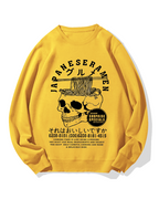Japanese Ramen Gourmet Cotton Sweatshirt