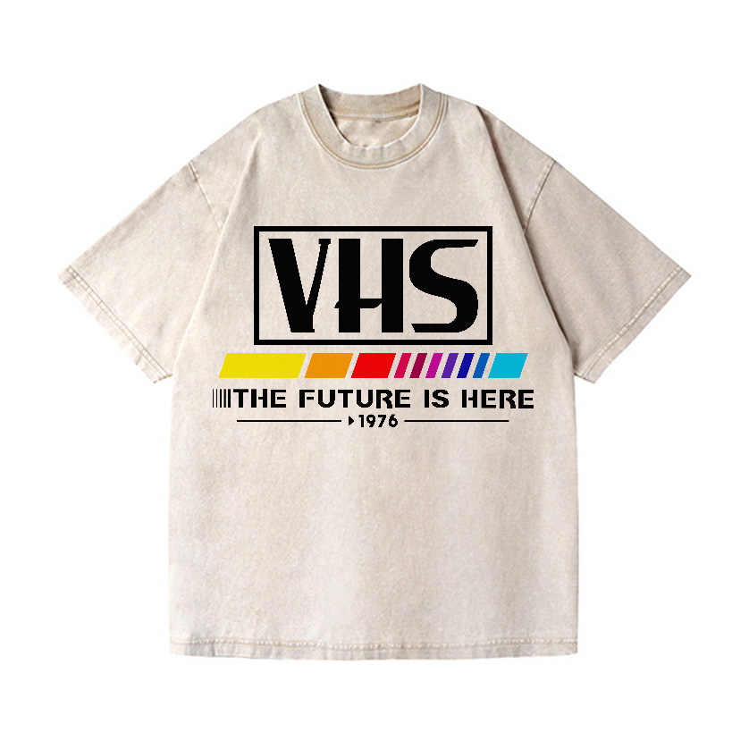 VHS 1976 Vintage Wash Japanese Design T-Shirt