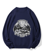 Adventure Travel in Japan Cotton Sweatshirt