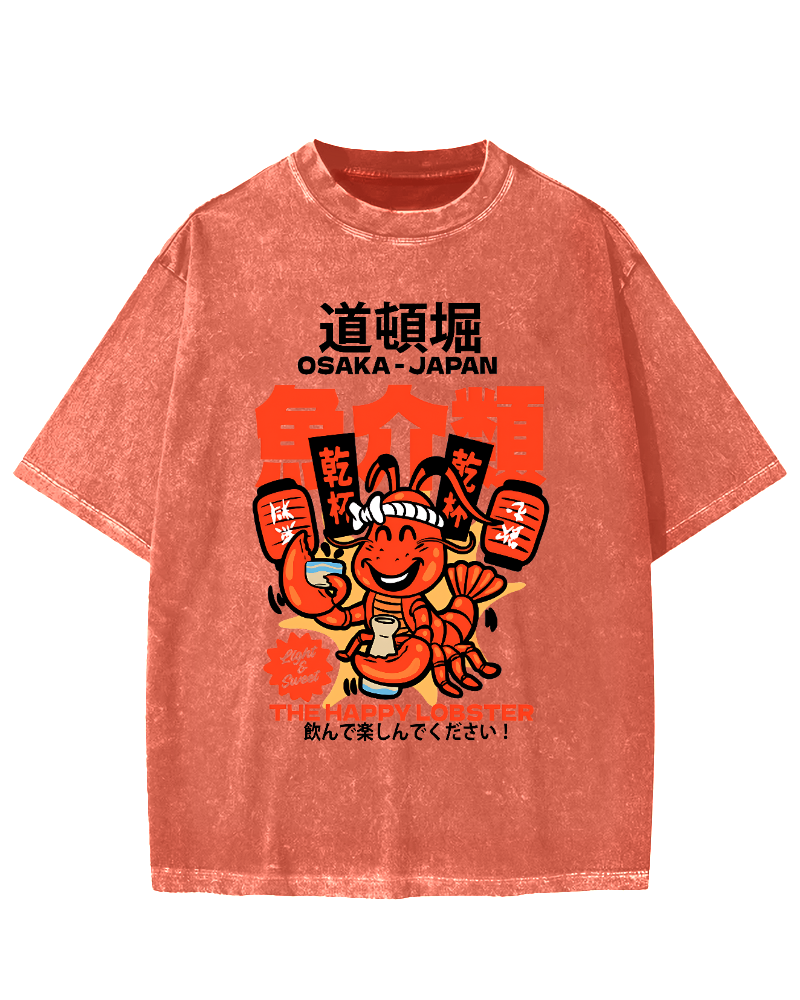 Osaka Lobster Vintage Washed T-shirt