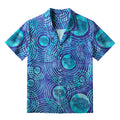 Frog In Water Ripples Aloha Hawaiian Shirt