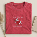 Unisex Embroidered Valentine Goose T-shirt